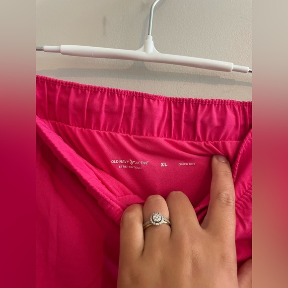 Old Navy Hot Pink Athletic Shorts - Picture 3 of 4